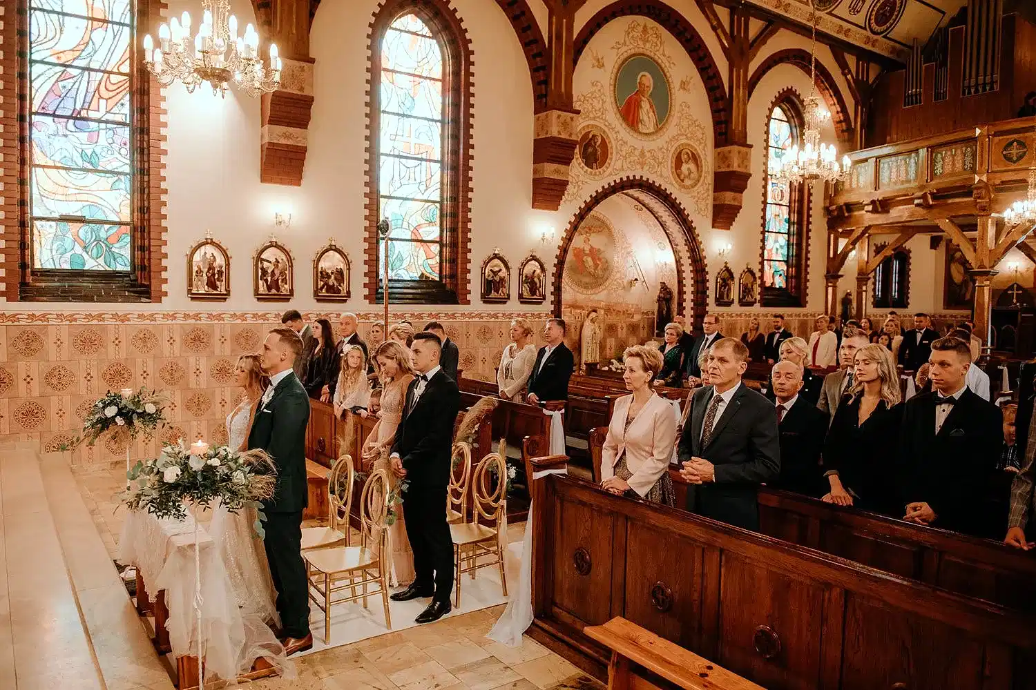 Leśna Perla ślub w stylu rustykalnym Dominiki i Artura056